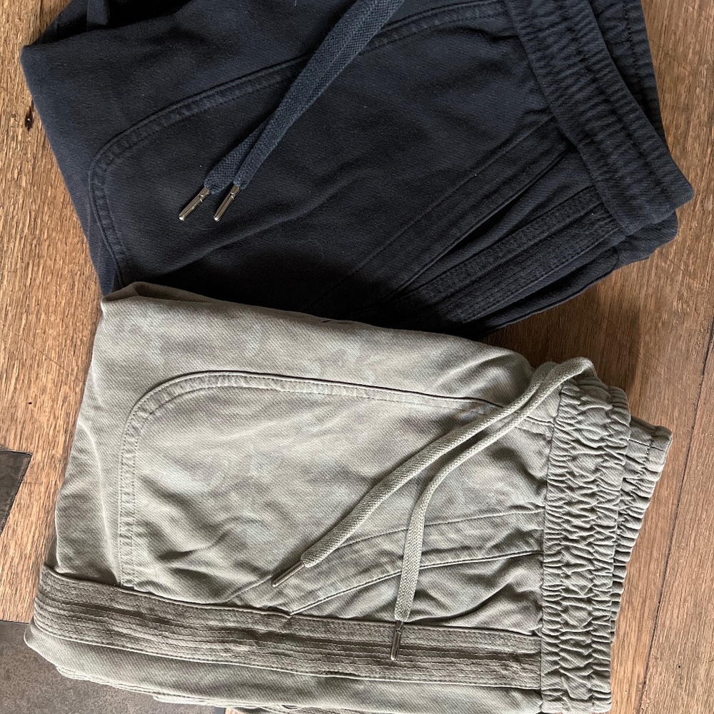 3 pairs of Athleta Farallon joggers